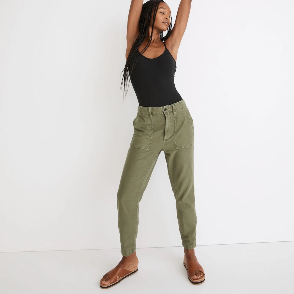 Madewell Griff Tapered Fatigue Pants